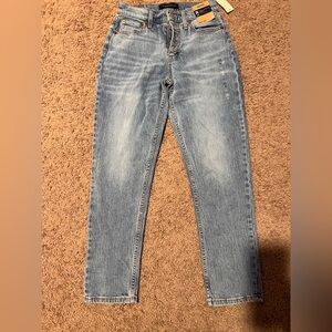 Aeropostale Mom Jeans Faded Denim Jeans